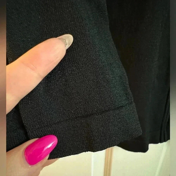 VINTAGE Jones New York Zip Up Sweater 80’s 90’s Work Wear Date Night Jackie O - Picture 9 of 11